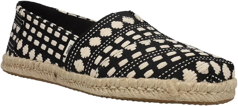 Эспадрильи Toms Tiny Classic 13001D10 - унисекс, черный — фото 2