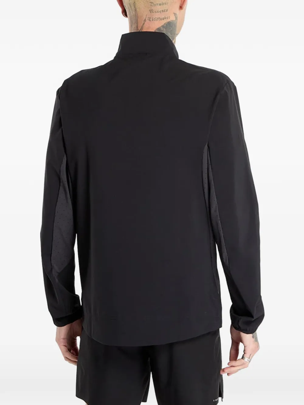 Беговая куртка Adizero Essentials Adidas, черный — фото 4