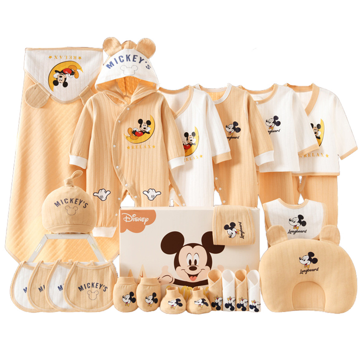

Подарочная коробка для малышей и детей ясельного возраста Disney, Seasonal 26-Piece Set Box [Brown]