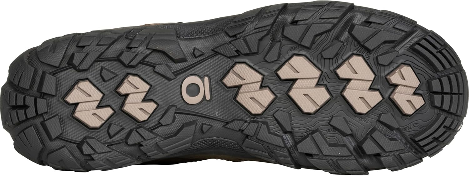 Мужские походные ботинки Oboz Sawtooth X Low B-Dry, коричневый — фото 3