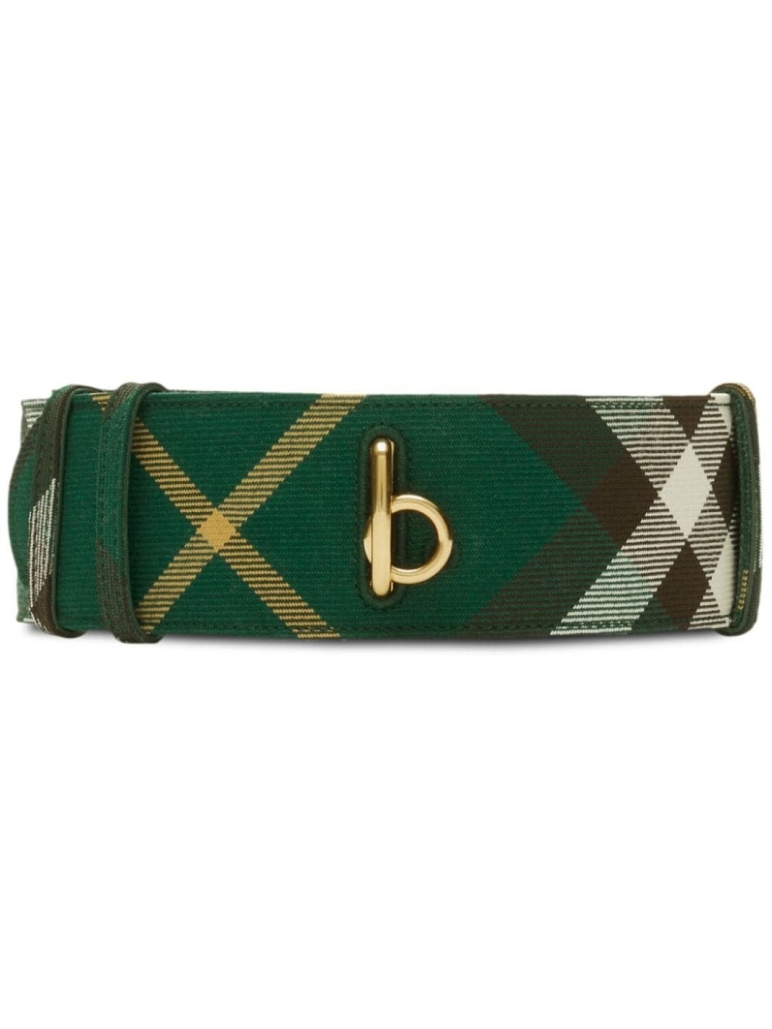 

Burberry широкий ремень Rocking Horse, зеленый