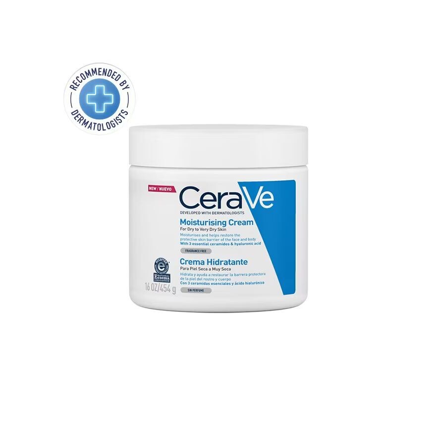 

Cerave CeraVe Крем увлажняющий 454 г, White/Blue