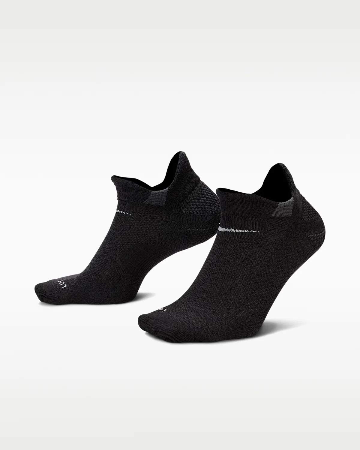 Носки шерстяные No-Show (1 пара) Nike Running, Black/Dark Smoke Grey/Light Smoke Grey