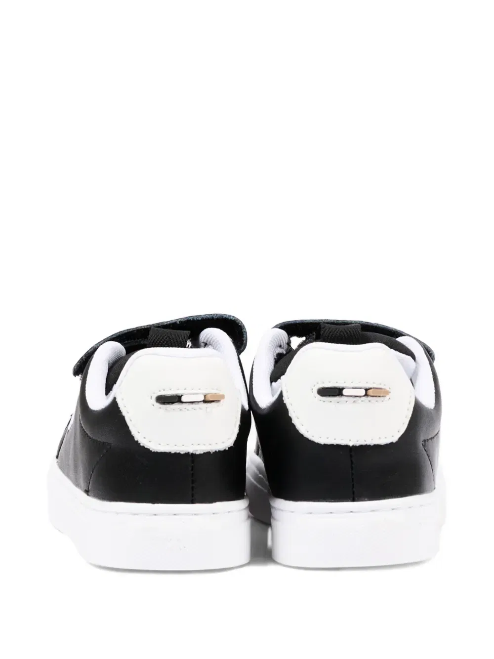 Кожаные кроссовки Boss Kidswear, черный — фото 4