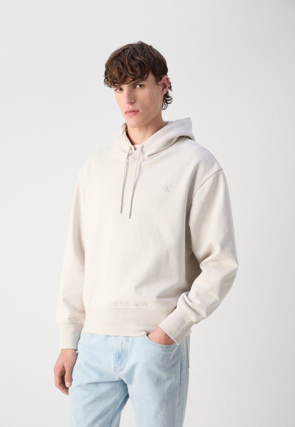 

Толстовка HEAVYWEIGHT CK EMBRO Calvin Klein Jeans, песочный