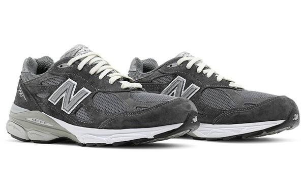 Кроссовки x kith 990v3 сделано в сша New Balance, серый — фото 3