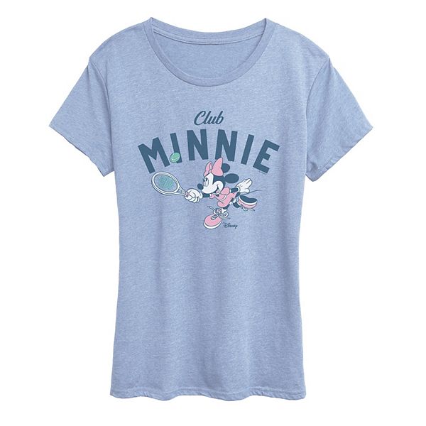

Женская футболка с принтом Minnie Mouse Disney, Heather Chambray Blue, Синий, Женская футболка с принтом Minnie Mouse Disney, Heather Chambray Blue