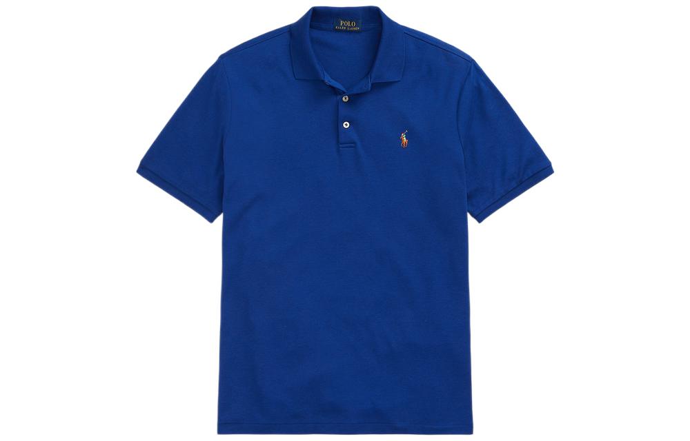 

Футболка поло мужская синяя Polo Ralph Lauren