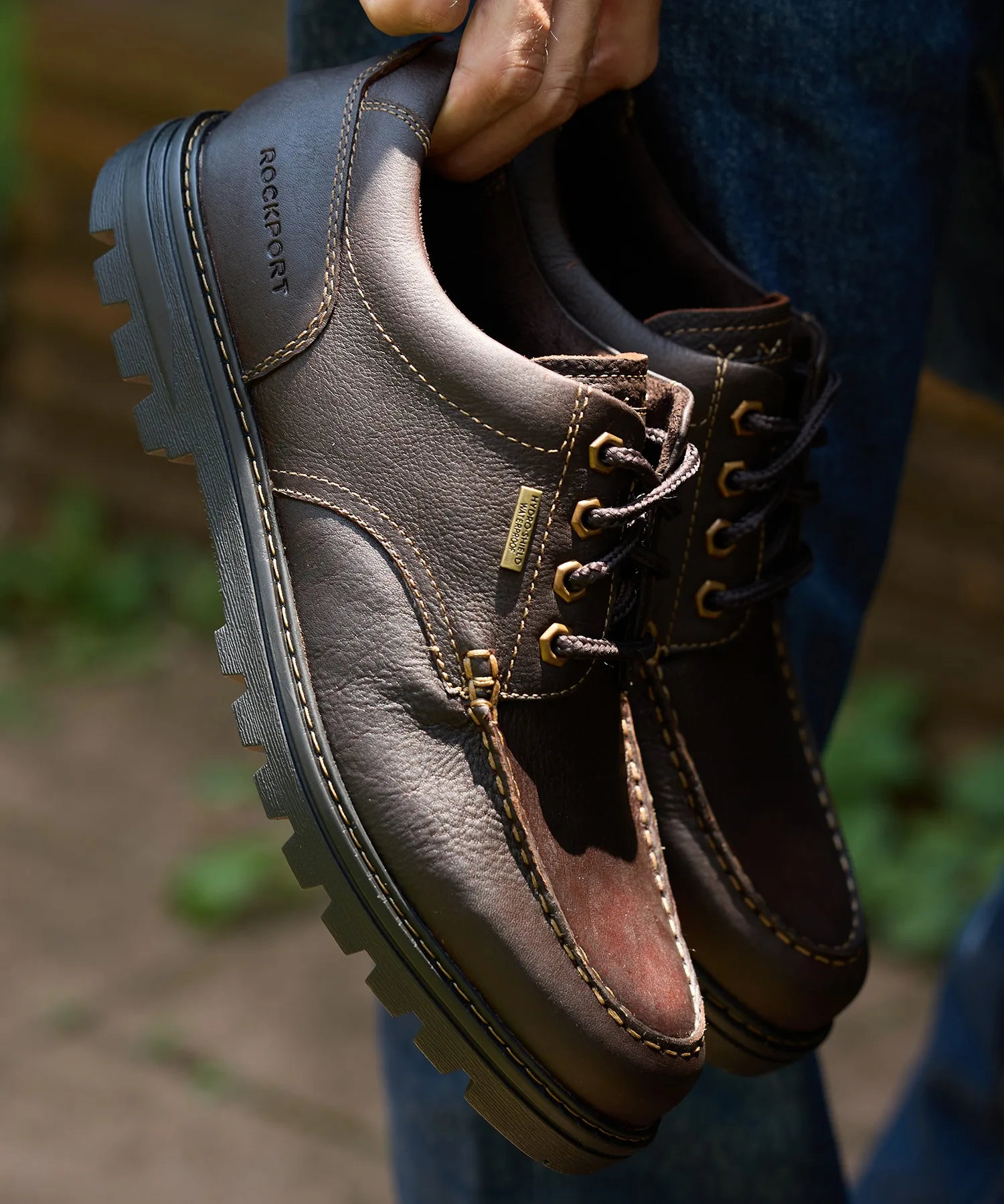 Мужские оксфорды ROCKPORT Weather or Not Mock Oxford — фото 3