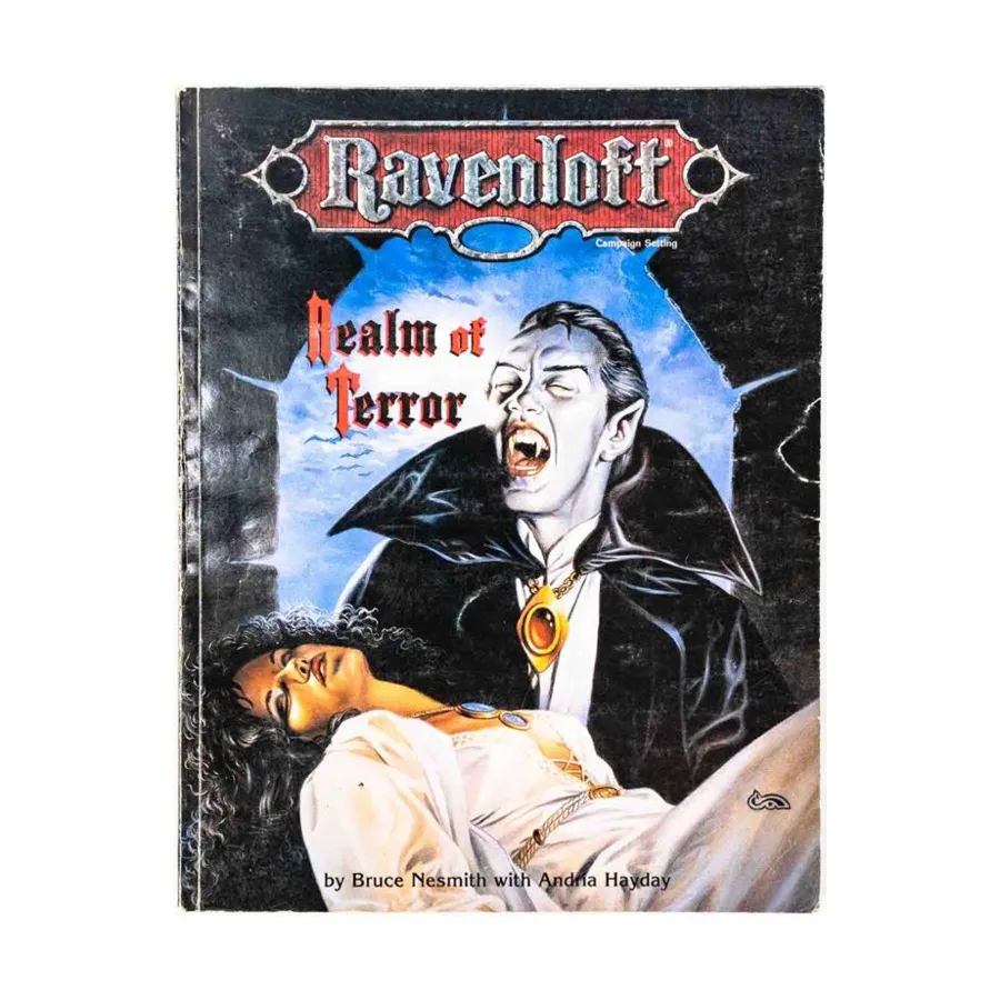 

Ravenloft Campaign Setting - Realm of Terror Book Only!, Ravenloft (TSR), мягкая обложка