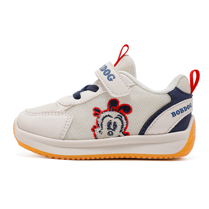 

Низкие кроссовки Support Balance для детей от 3 до 7 лет BOBDOG, бежевый/темно-синий