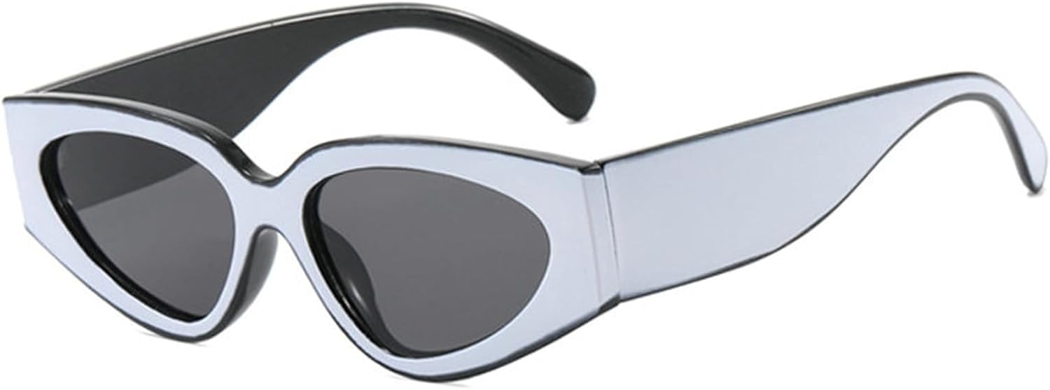 

Винтажные солнцезащитные очки «кошачий глаз» Willochra, модные квадратные солнцезащитные очки в стиле ретро для женщин, солнцезащитные очки с защитой от УФ-излучения UV400, C4