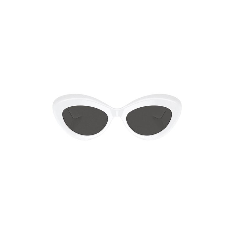 

Солнцезащитные очки Khaite Oval Cateye Sunglasses, белый