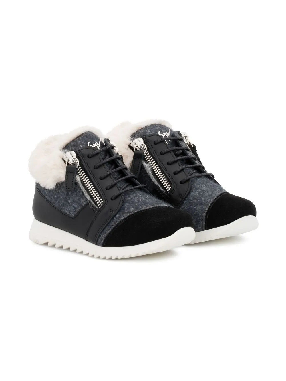 

Кроссовки Runner Jr Giuseppe Zanotti, черный
