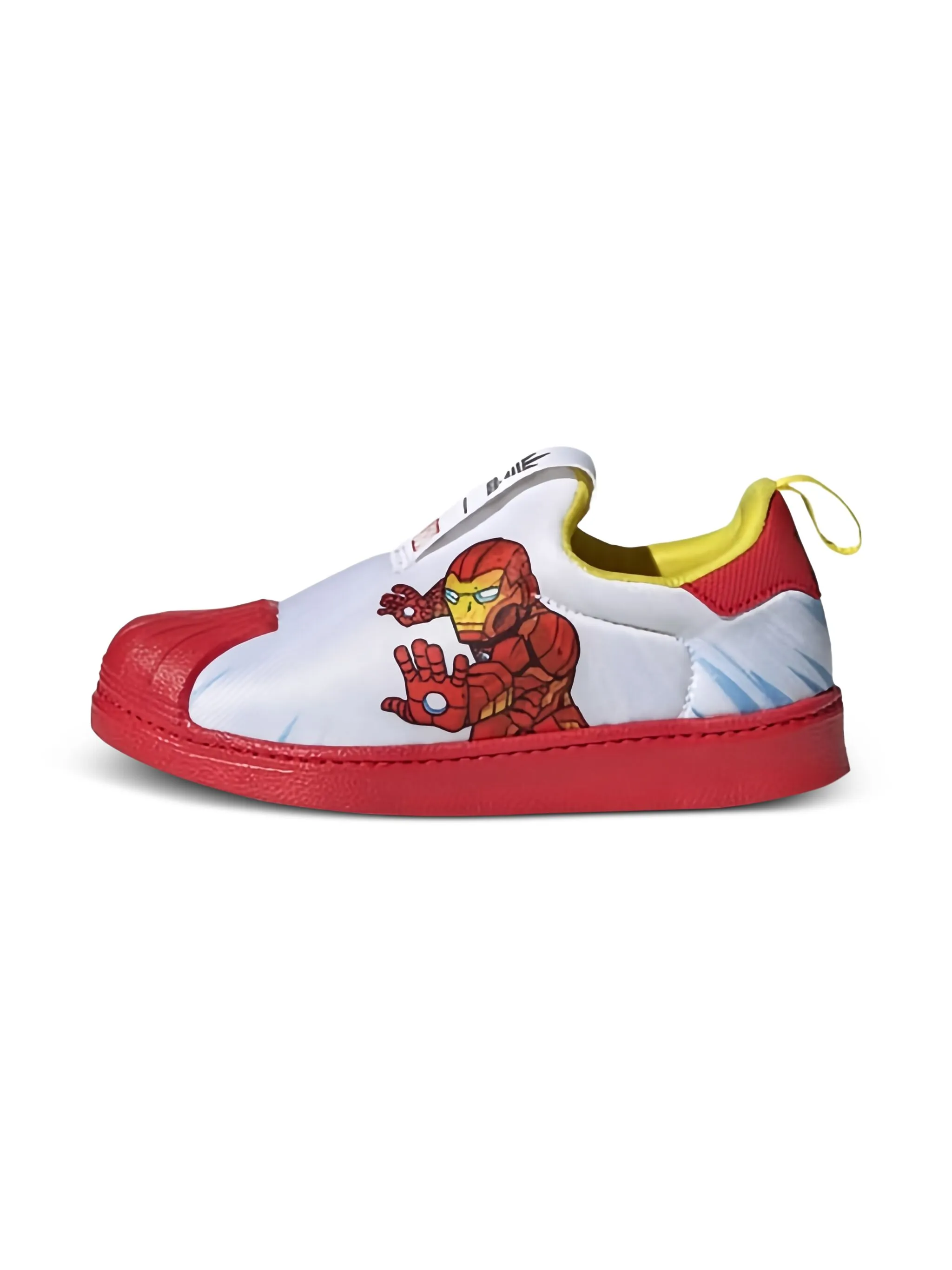 Кроссовки Superstar 360 Iron Man из коллаборации с Marvel Adidas Kids, белый — фото 2