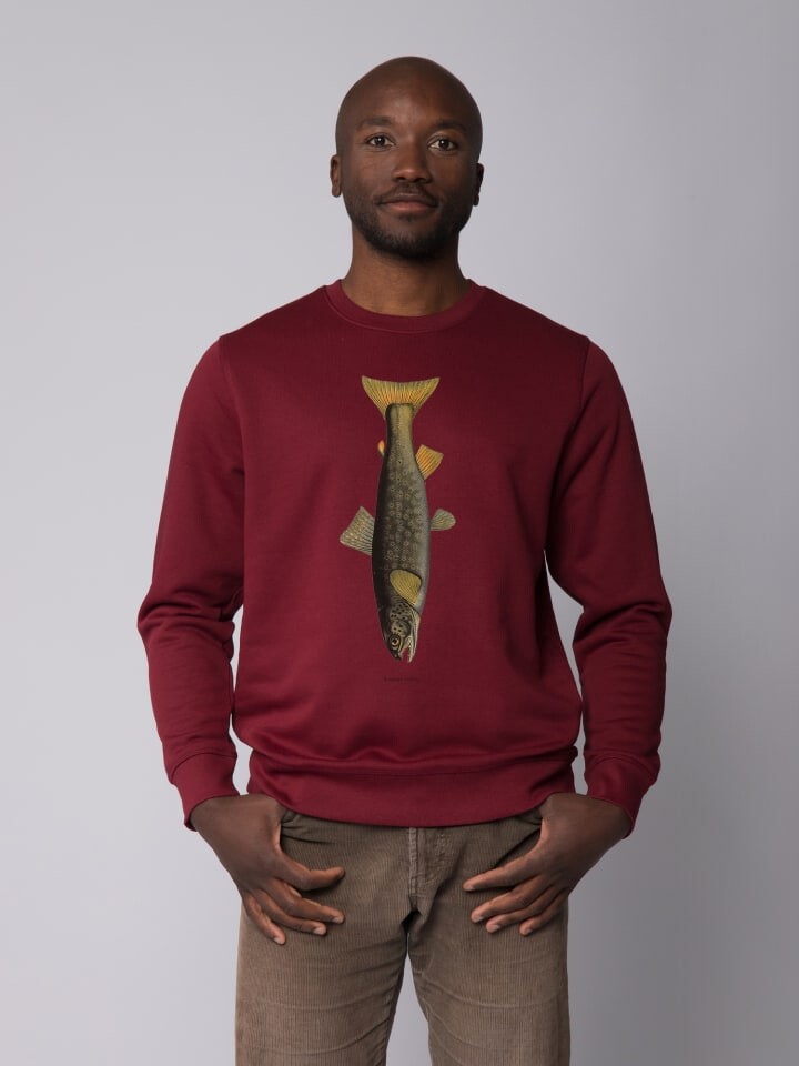 

Толстовка wat Apparel Forelle, цвет weinrot