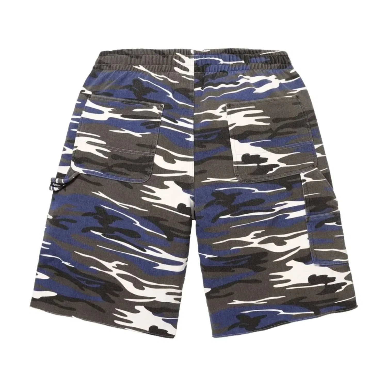 Спортивные шорты Supreme SS26 Double Knee Painter Sweatshort 'Blue Camo' SUP-SS26-204-BMO, мультиколор — фото 2
