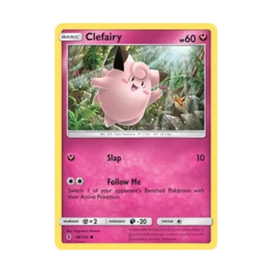 

CCG Клефейри (С) #88, Pokemon - Sun & Moon - Guardians Rising - Singles