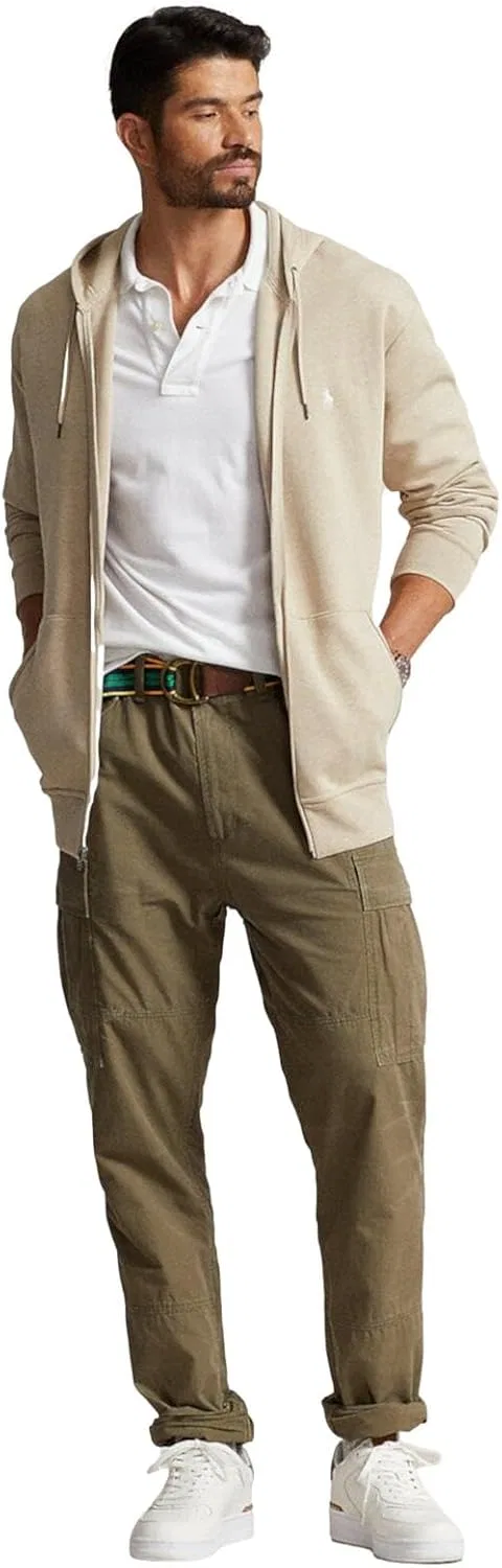Худи на молнии POLO RALPH LAUREN, цвет Rl Sand Heather — фото 3