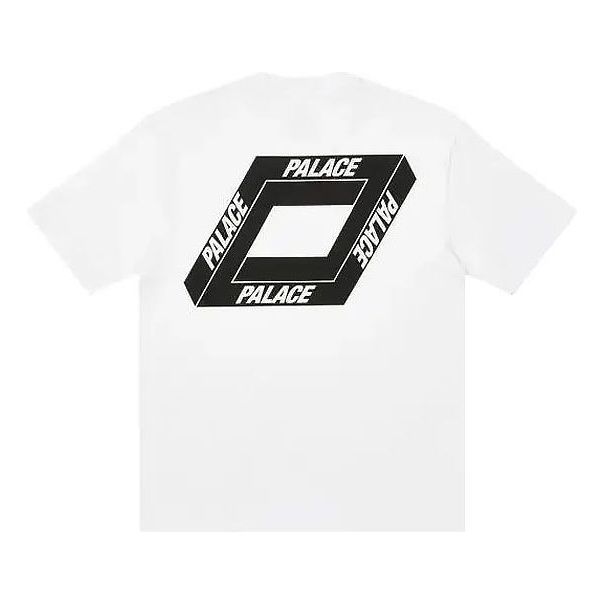 

Футболка PALACE DODGY BUT LUSH T-SHIRT WHITE Back Pattern Logo Printing Short Sleeve Unisex, белый