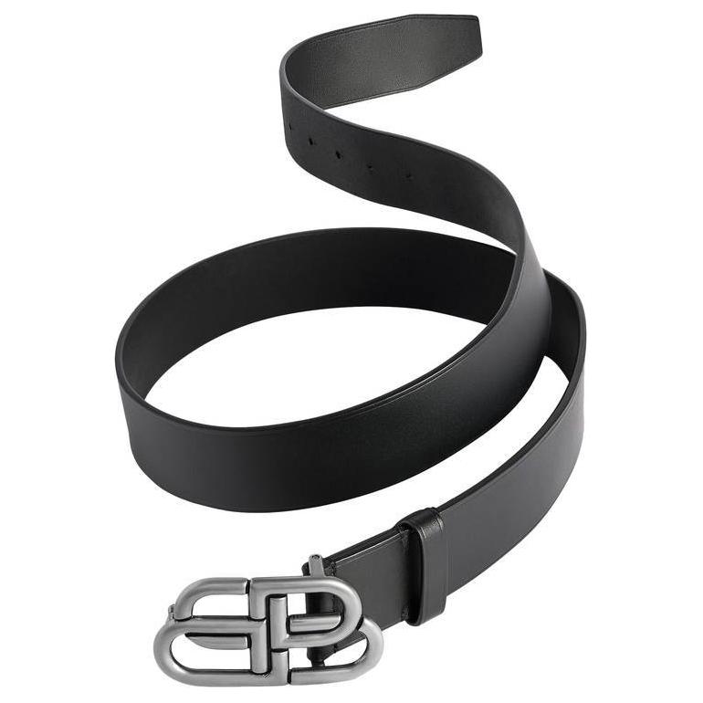 

Серебристый ремень Balenciaga
