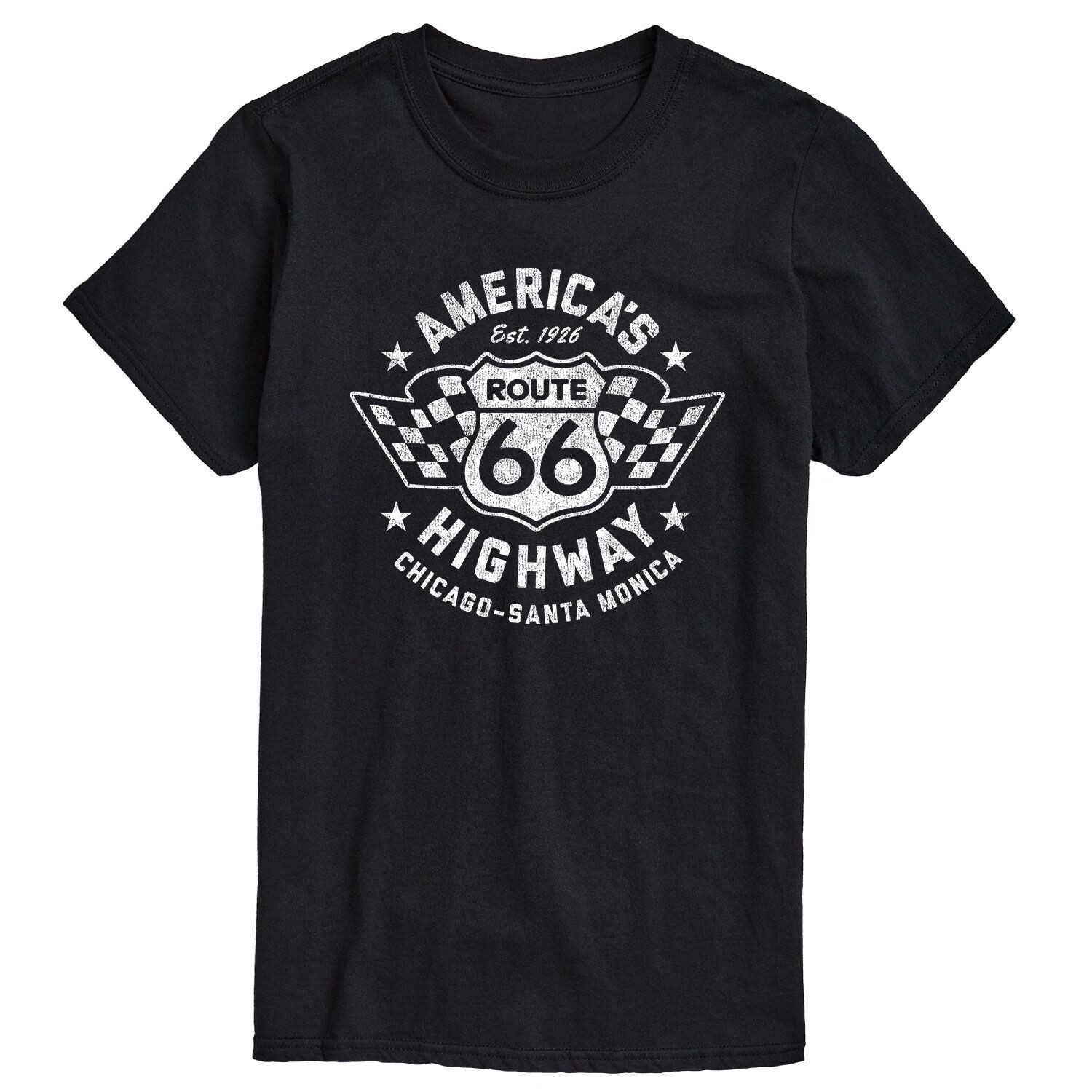 

Мужская футболка с рисунком America's Highway Licensed Character