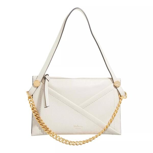 

Сумка medium zipped pouch Mulberry, бежевый