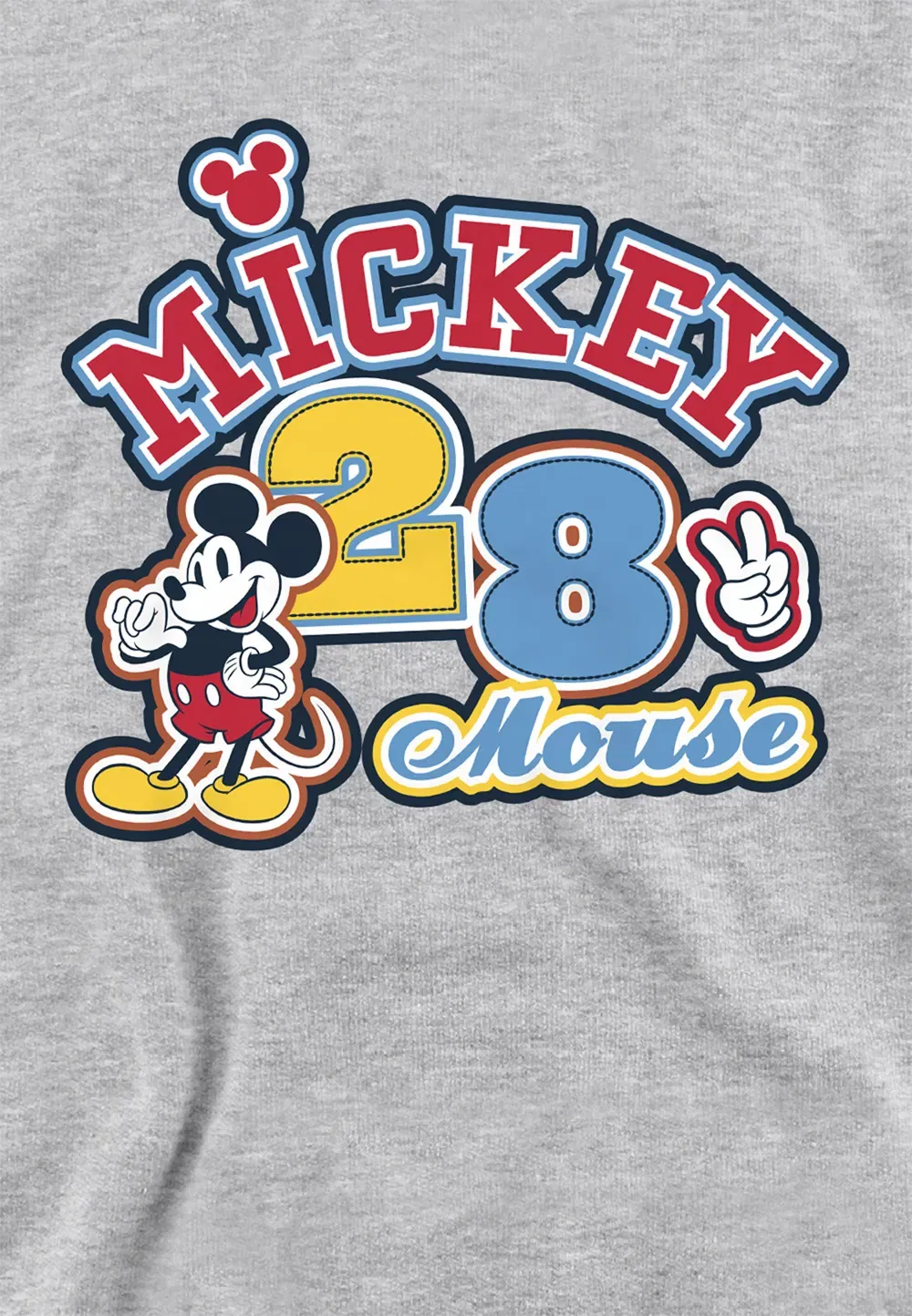 Детская худи Disney Athletic Heather, серый — фото 2