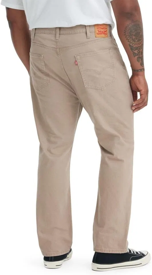 Джинсы slim fit Levi's, хаки — фото 3