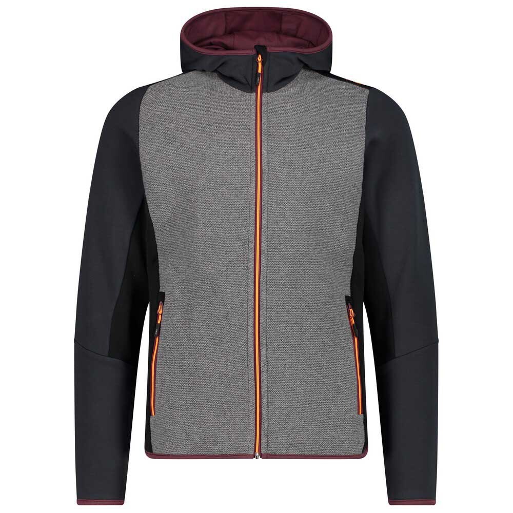 

Толстовка CMP Fix Hood 32M2257, серый