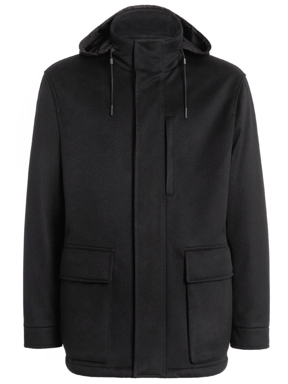 

Zegna кашемировая куртка Elements Vetta Oasi, черный