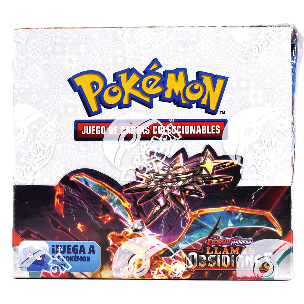 

Набор коллекционных карточек Pokemon Trading Card Game Scarlet & Violet Obsidian Flames Booster Box (на испанском языке), мультиколор