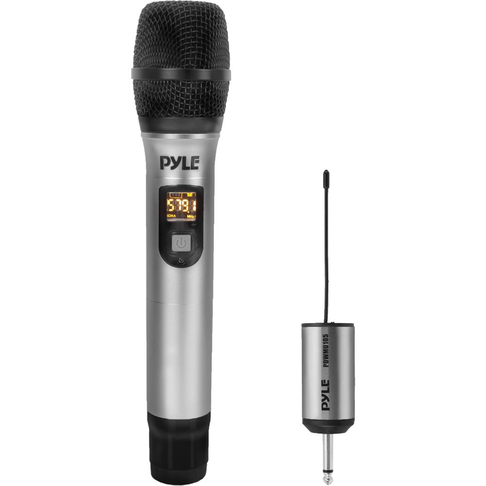 

Pyle Pro PDWMU105 UHF Handheld Microphone System PDWMU105