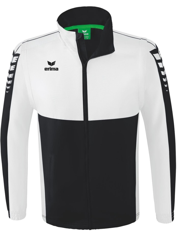 

Спортивная куртка Six Wings Jacke Mit Abnehmbaren Ärmeln erima, черный