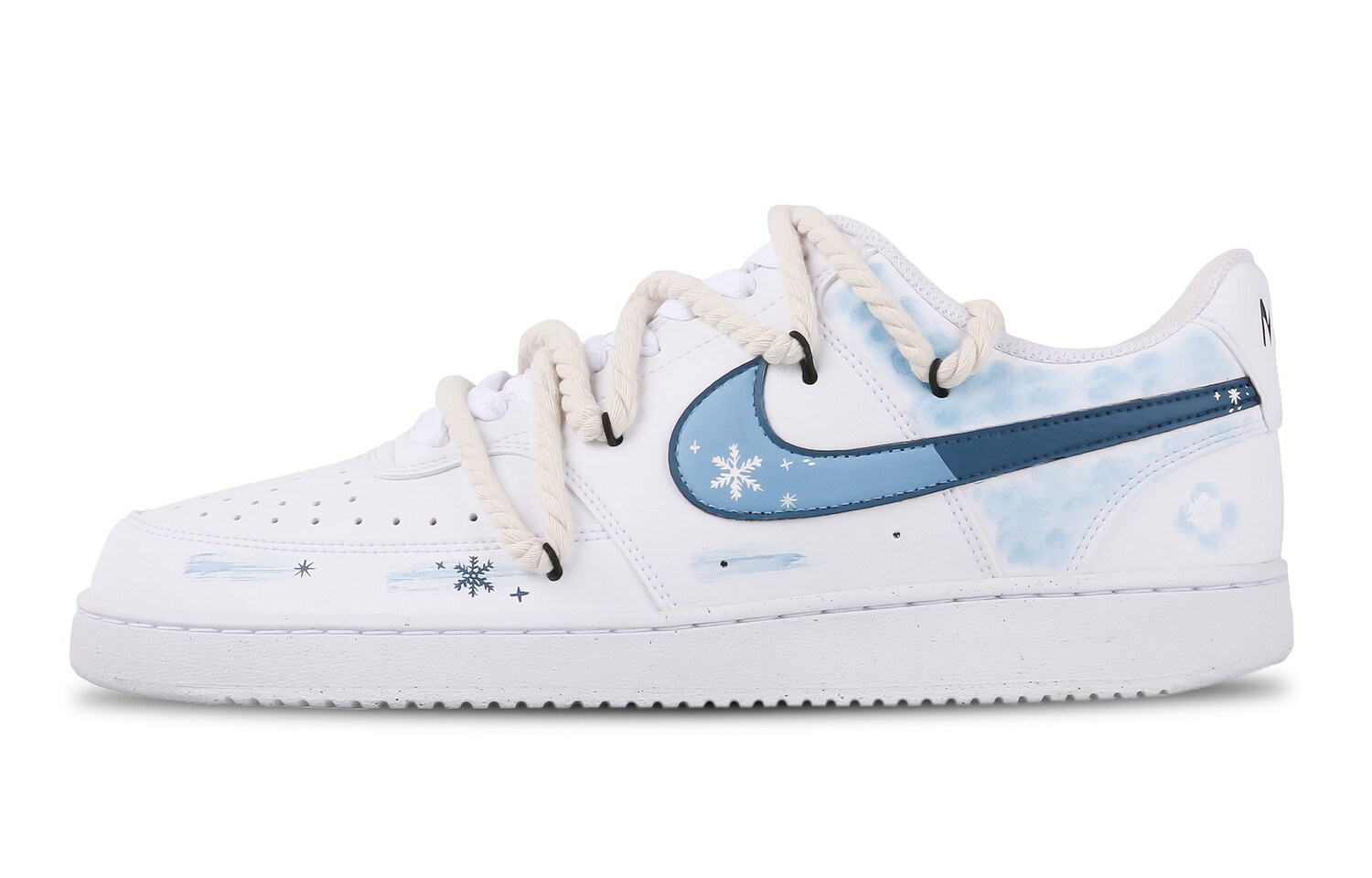 

Кроссовки Nike Court Vision 1 Skateboard Shoes Men Low-Top White