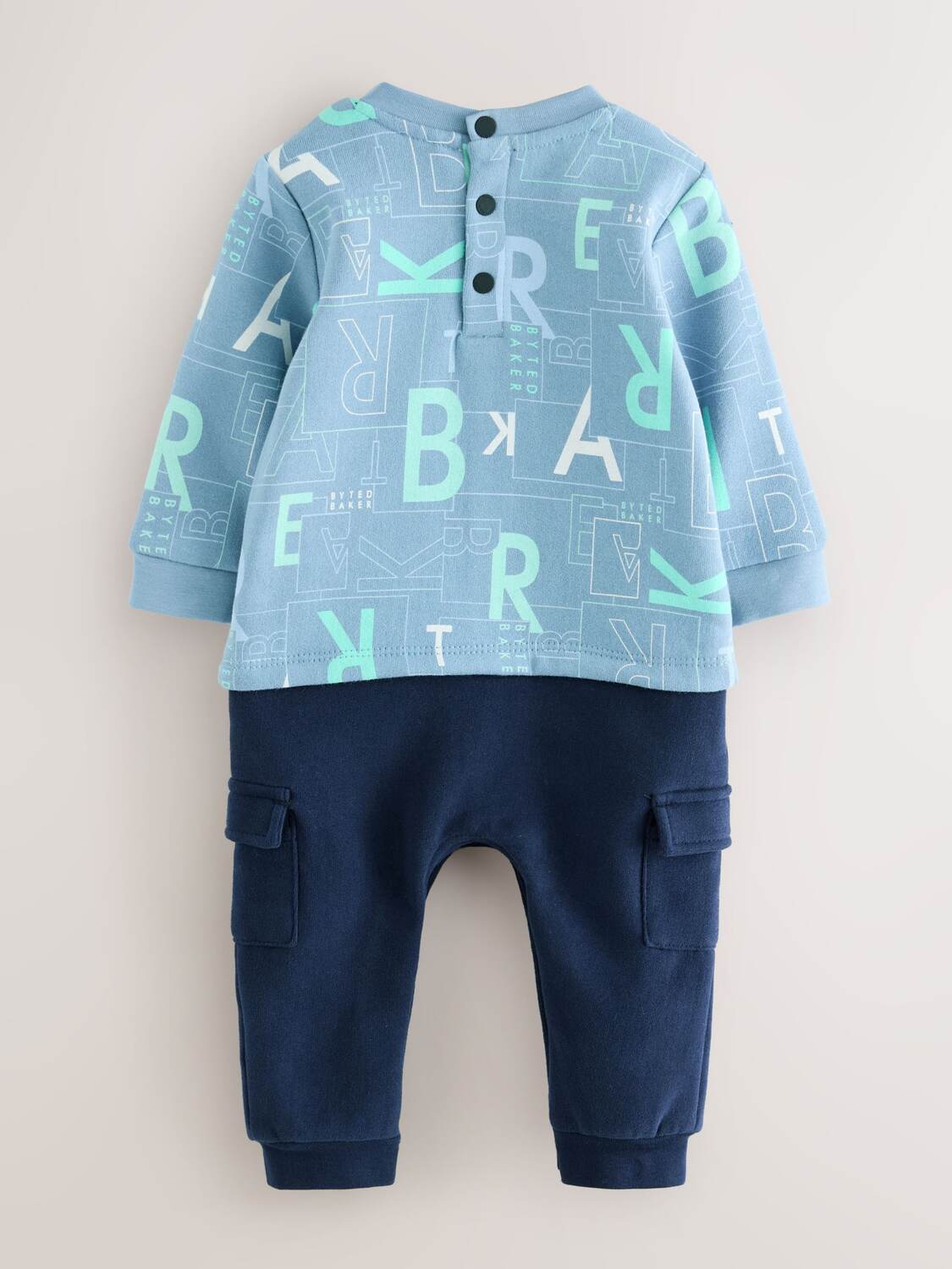 Baker by Ted Baker Комбинезон в цвете Navy, Light Blue — фото 2