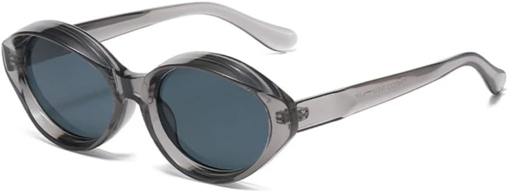 

Классические роскошные круглые солнцезащитные очки с защитой от УФ-излучения UV400 для активного отдыха и вождения, популярные среди мужчин и женщин HHZZYVY, Gray-black