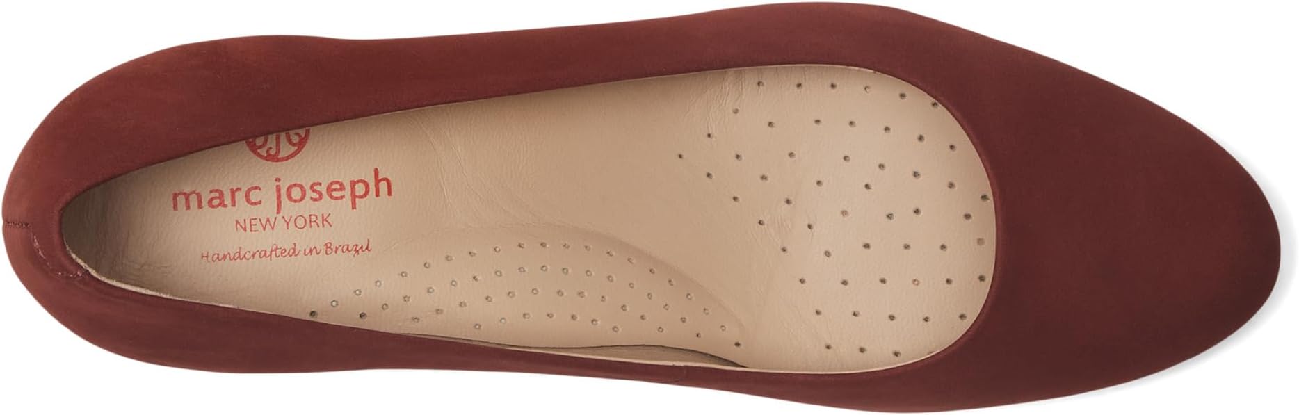 Туфли Marc Joseph New York Women's Broad Street Pump, Mahogany Nobuck — фото 2