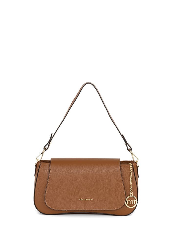 

Наплечная сумка Mia Tomazzi Leder-Schultertasche Zambaldi, цвет Hellbraun