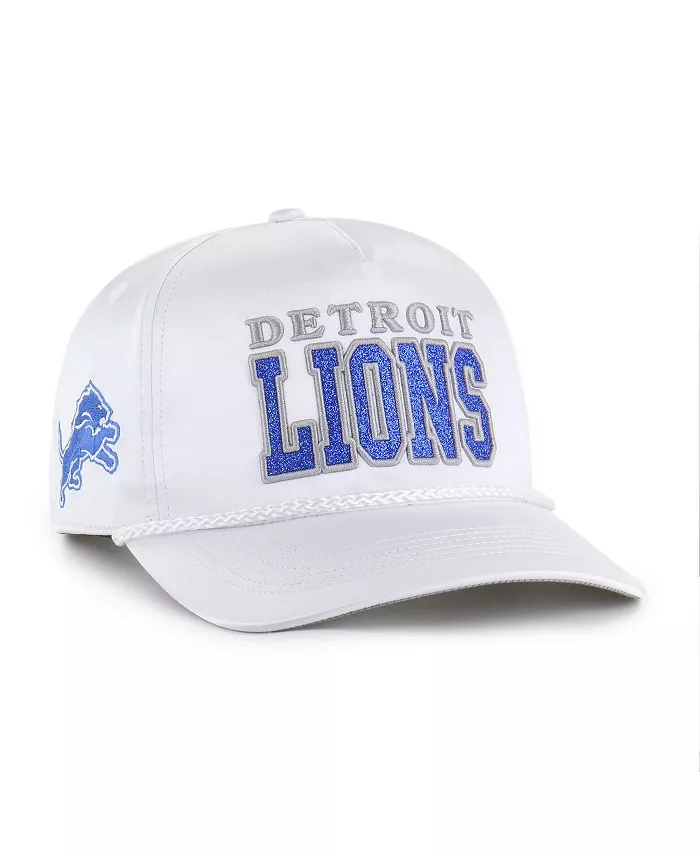 

Женская белая кепка Outspoken Hitch Adjustable от Detroit Lions '47 Brand