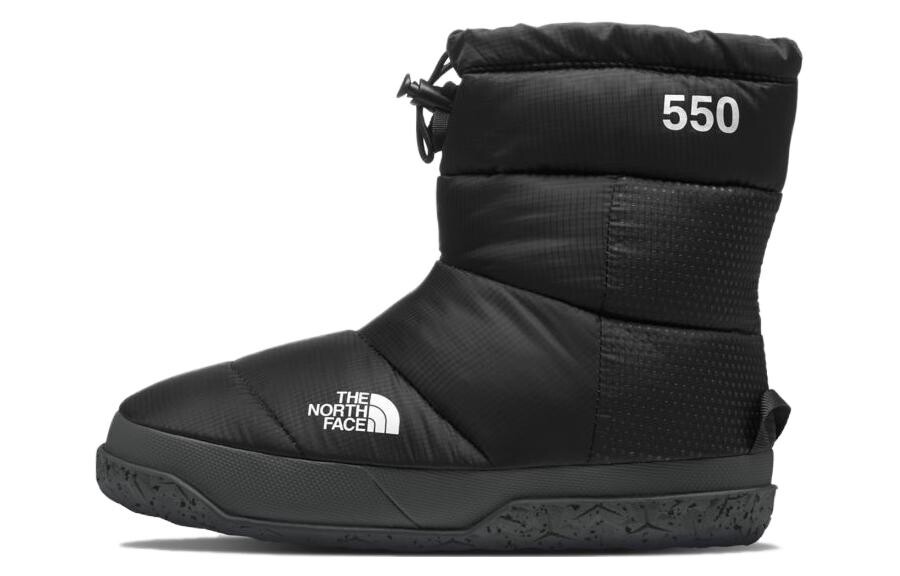Женские ботинки THE NORTH FACE Nuptse стеганые с логотипом, черный