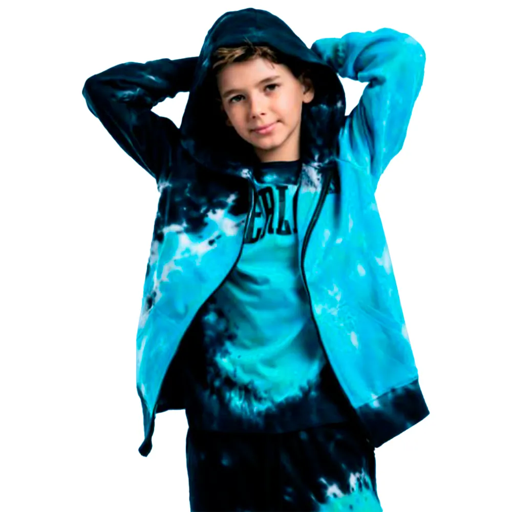 

Толстовка Everlast Lfs fw tie dye full zip, синий