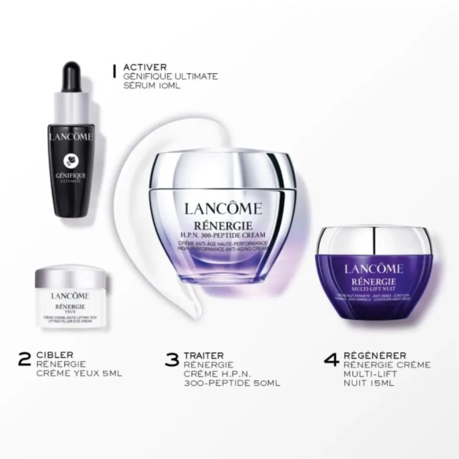 Сыворотка Lancôme — Регенерирующий антивозрастной «Rénergie H.P.N. -Peptide Cream» от, 50 мл — фото 2