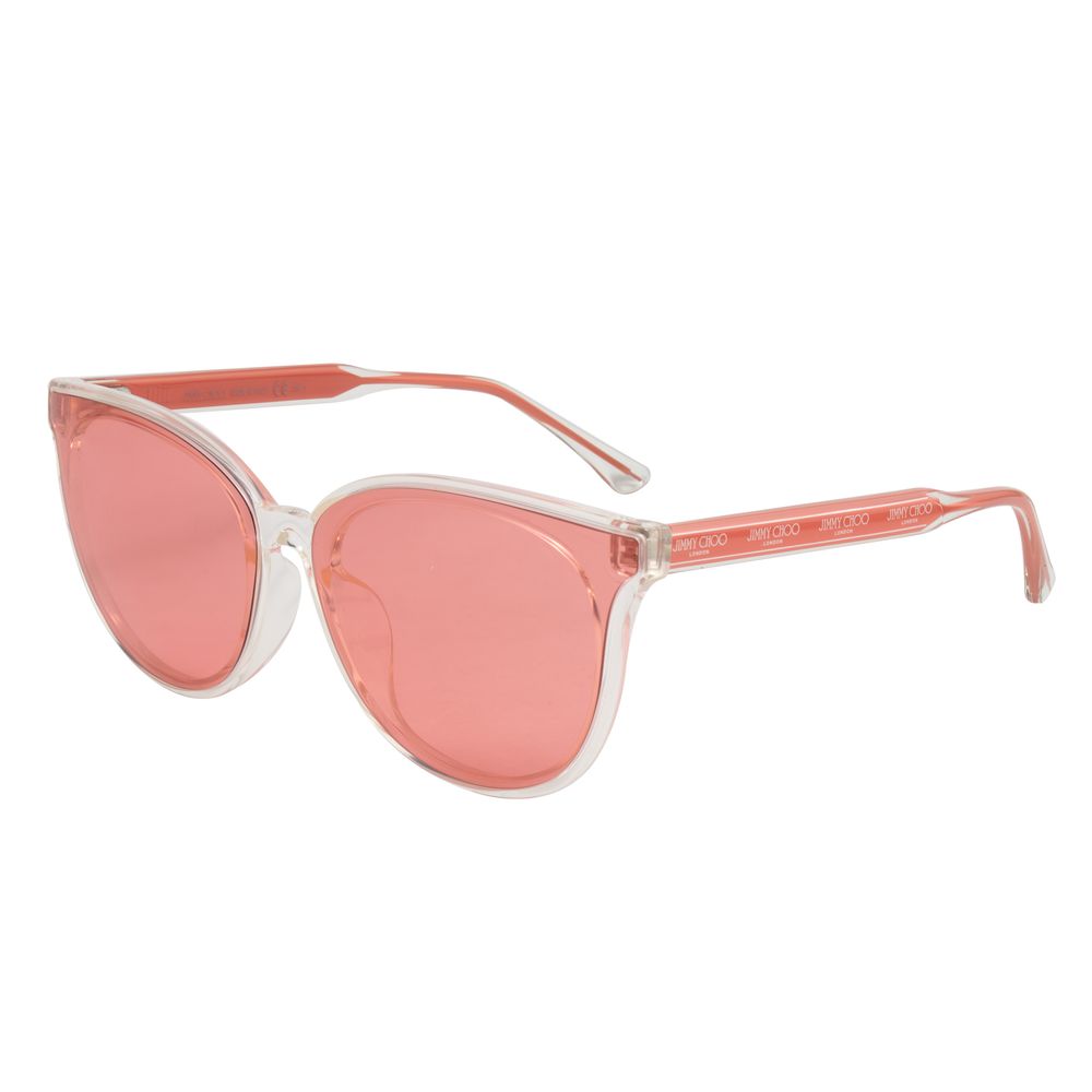 

Прозрачные ацетатные солнцезащитные очки Jimmy Choo Eyewear