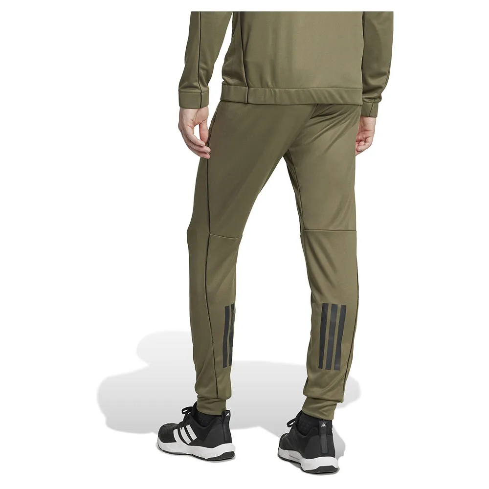 Брюки adidas Train Essentials Seasonal, зеленый — фото 2