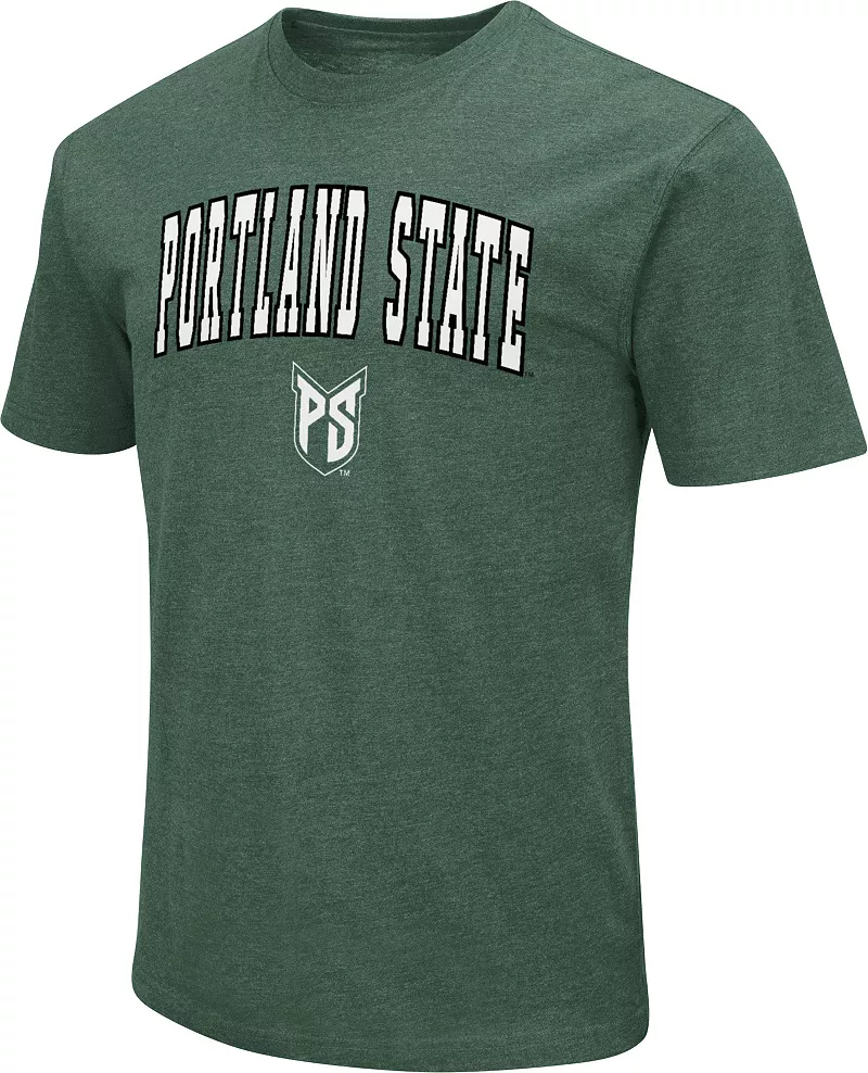 

Мужская зеленая футболка Colosseum Portland State Vikings