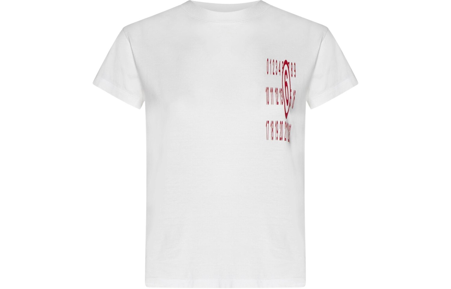 

Футболка женская белая Mm6 Maison Margiela