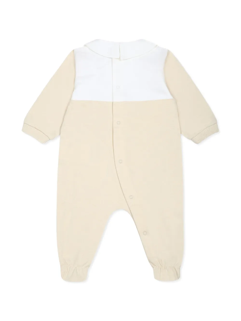 Пижама с логотипом Moschino Kids, нейтральный — фото 2