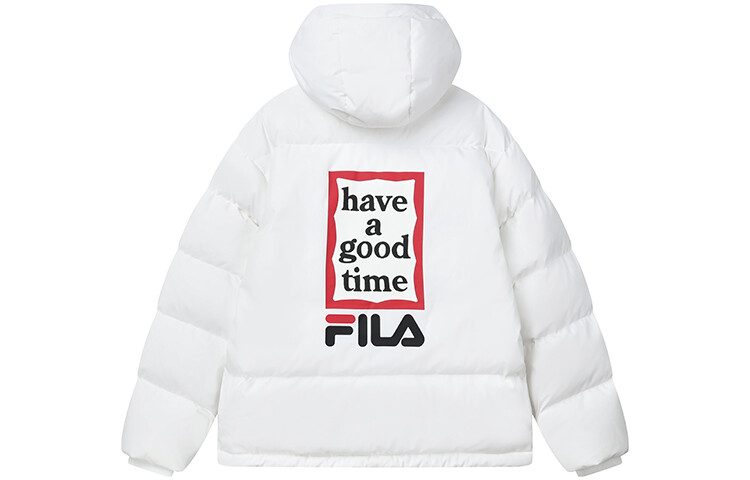 

Пуховик женский белый Fila