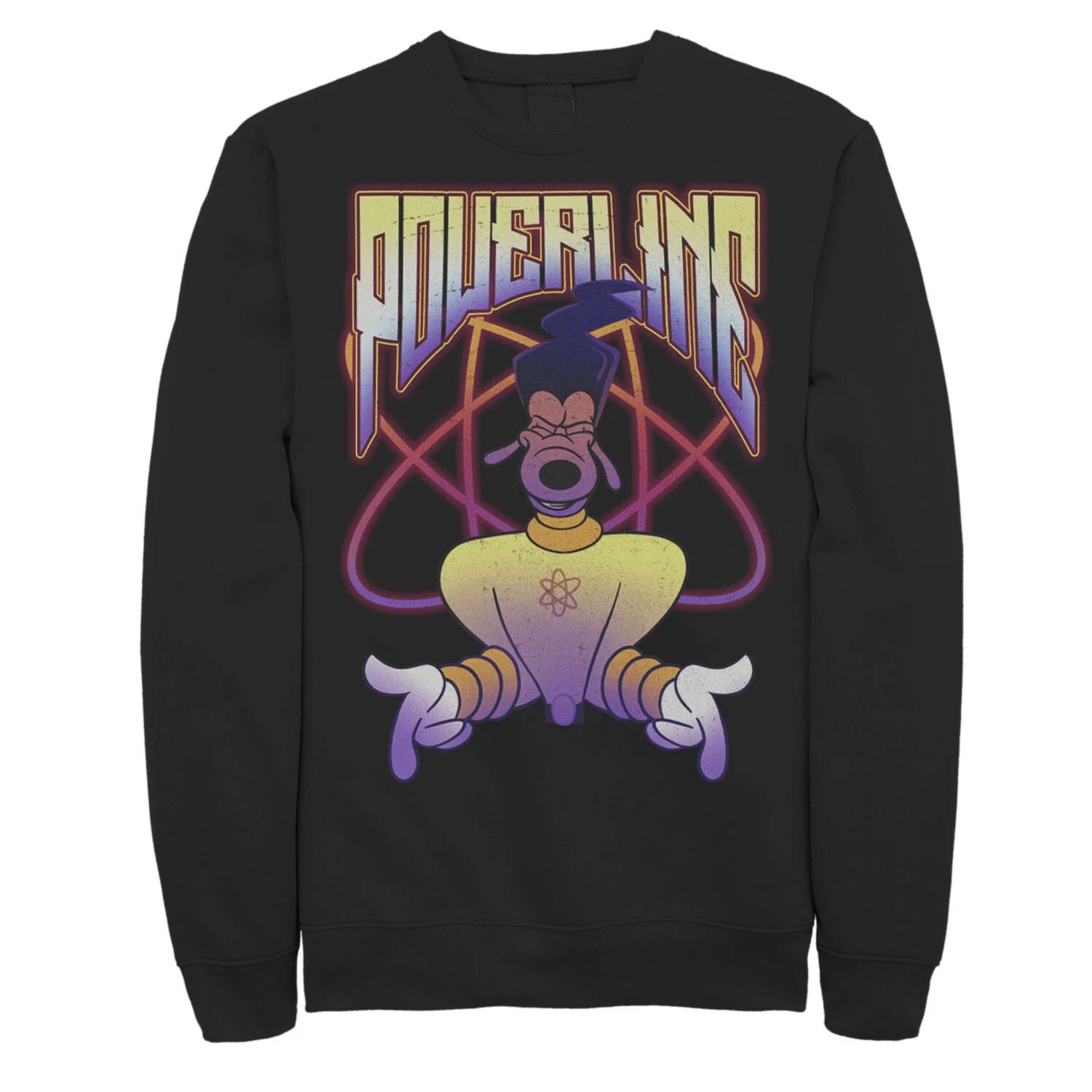 

Мужской флисовый свитшот Powerline Disney A Goofy Movie Licensed Character